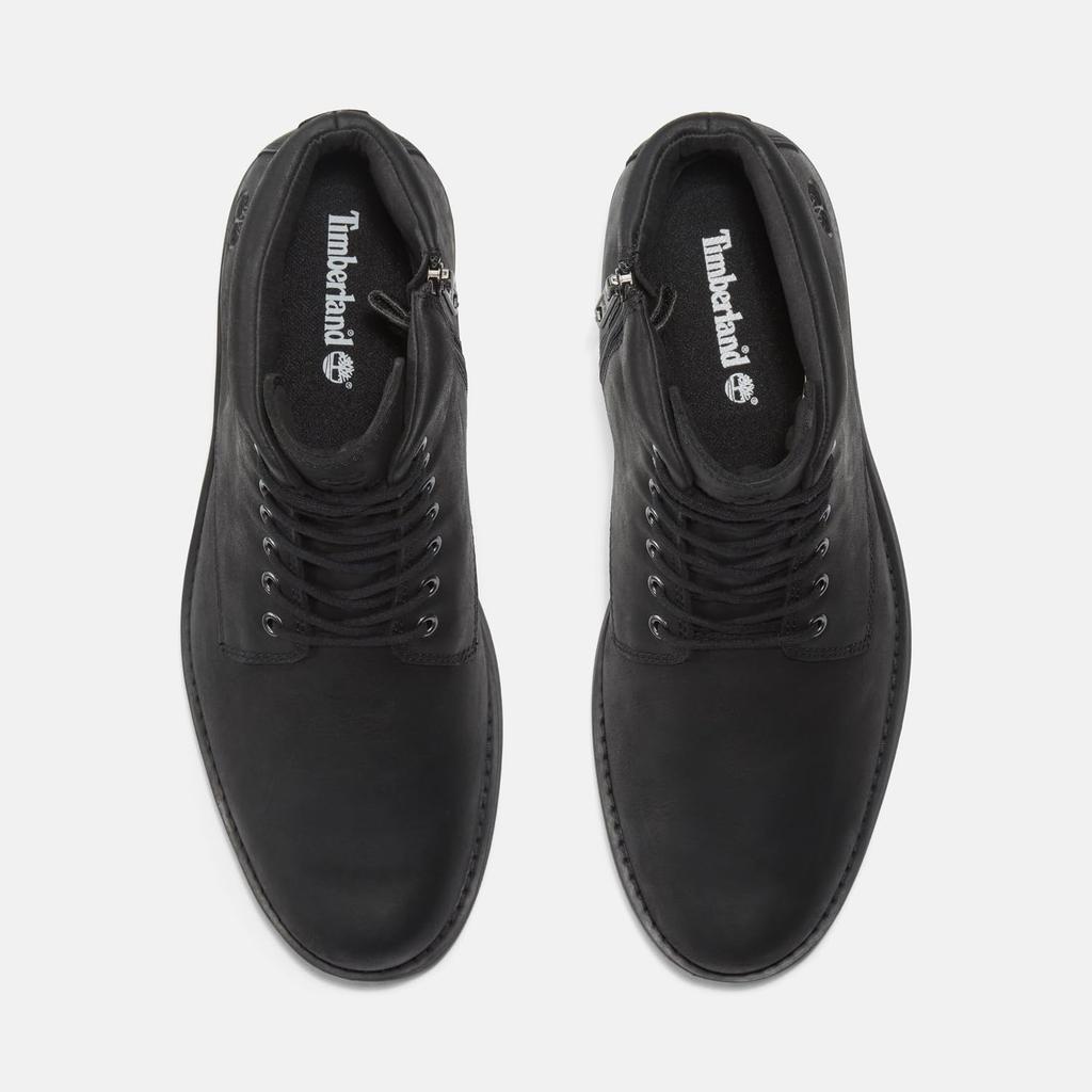 Timberland Alden Brook Waterproof Size Zip-Up Boots, Men's, TB1A44ZN0151, Black, 10.5/28.5cm