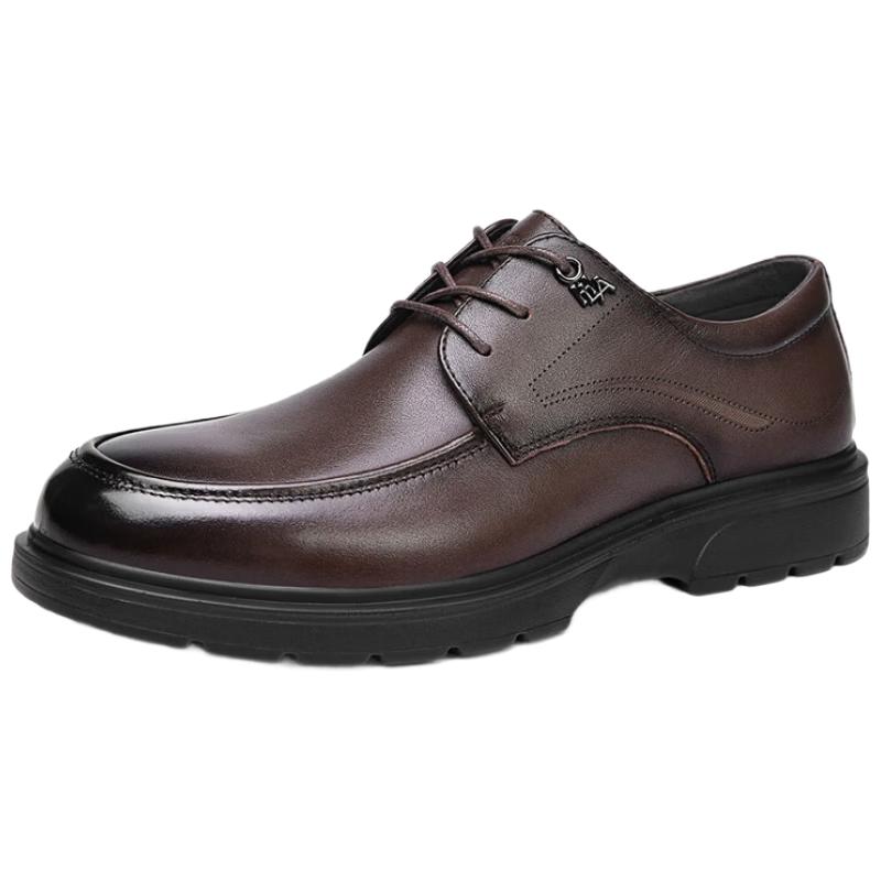 HLA Men s Business Casual Leather Derby Shoes 42