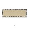 Bedroom Carpet Non-slip Soft Fluffy Floor Mat Minimalist Texture Solid Color Rugs Long Home Decoration Foot Mats Alfombra