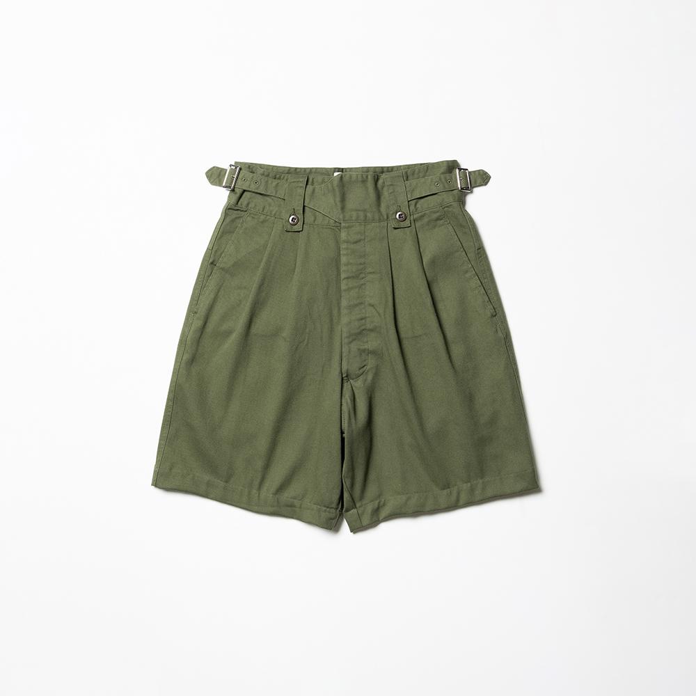 Waiemssielkeiwai Australian 1960S Gurkha Short Pants - Olive