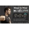 1PACK Wireless earbud-style Bluetooth headphones with LED display, featuring stereo sound effect Suitable for running exercises or fitness activities.