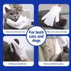 1-6Bag Pet Wipes Gloves Dog Clean Spa Leave-In Deodorizing Dry Cleaning Cat Wipes For Dogs And Cats, Bath Gloves, Cleaning Suppl