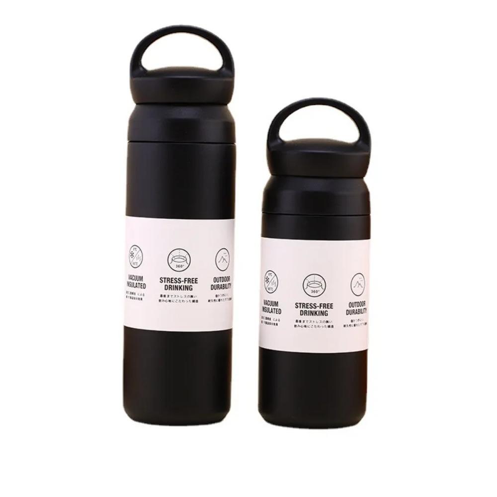 500ml Thermal Bottle Tea And Coffee Thermos Cup For Coffee Stainless Steel Double-Layer Insulation Sports Water Bottle For Girls