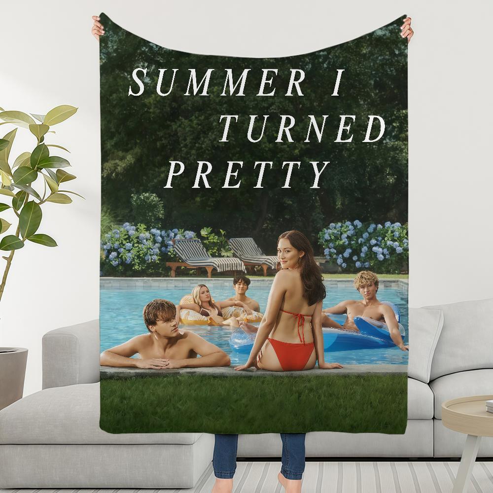 Blanket Throw S-SummerS-ES Super Cosy Plush Living Room 2025 Sofa T-TurnedS-ES Couch I Childish The Birthday P-Pretty Gifts