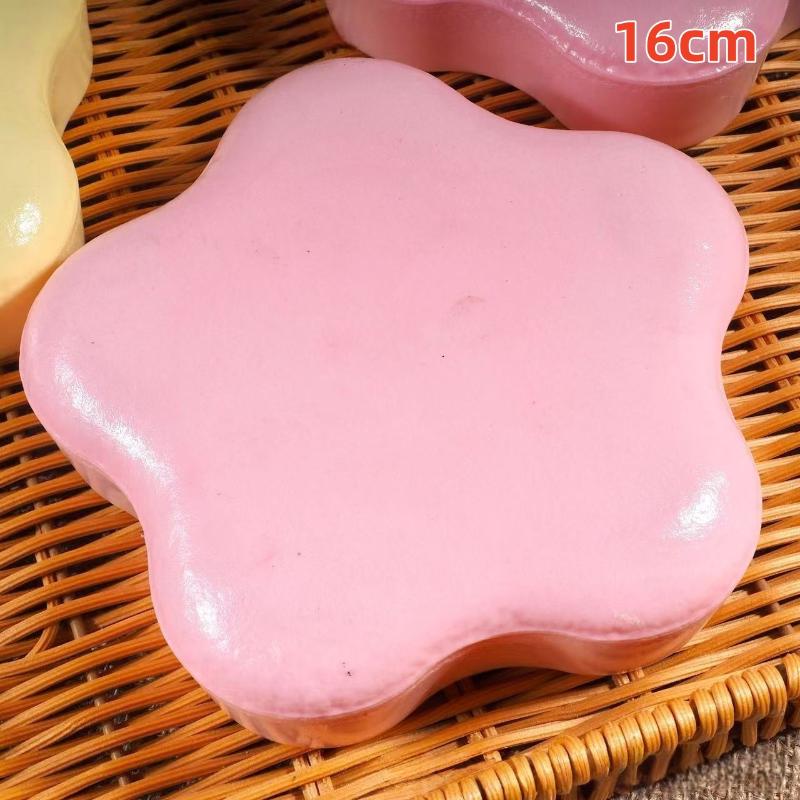 1Pcs Slow Rising Pinch Stress Relief Squeeze Toys Yellow Squishy Star Fidget Toy Sensory Soft Slow Rebound Decompression Toy