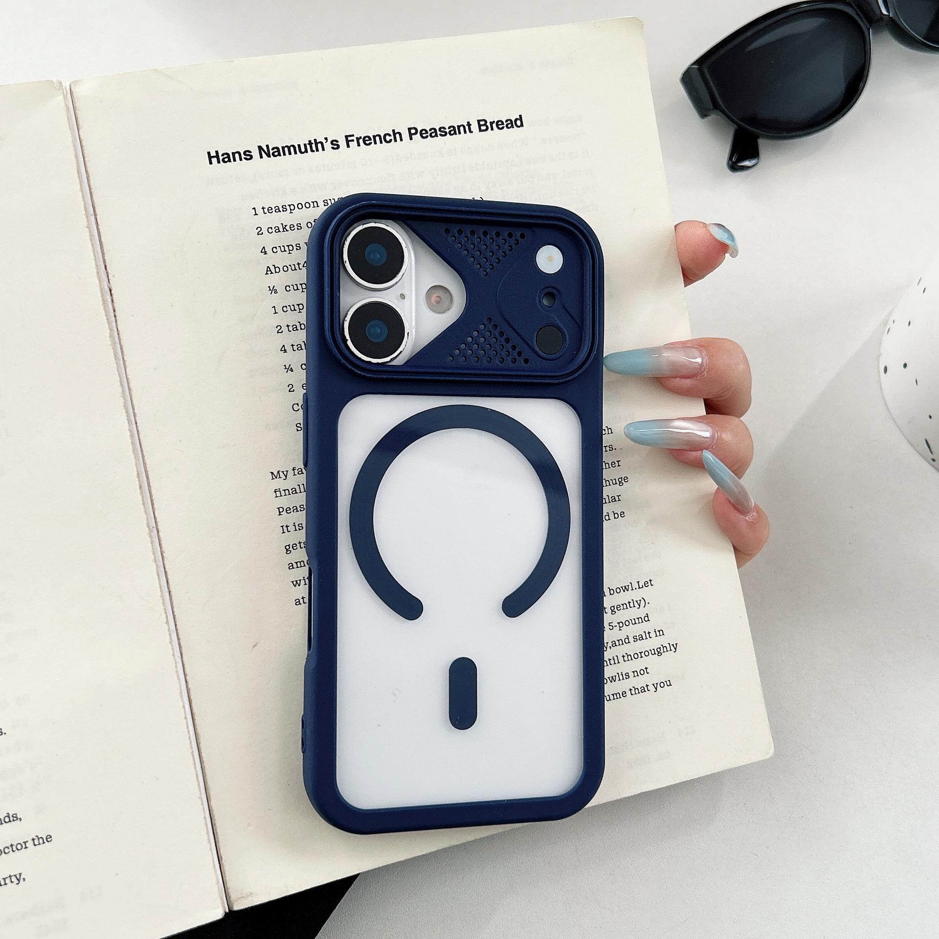 

Magnetic 2-in-1 Matte Protective Case for iPhone 17 Pro Max & iPhone 16 Pro iPhone 15 Plus