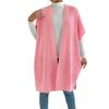 Kvinner Ensfarget Strikket Genser Vest Casual Løstsittende Cardigan Jakke Høst Vinter Strikkevest Kåpe