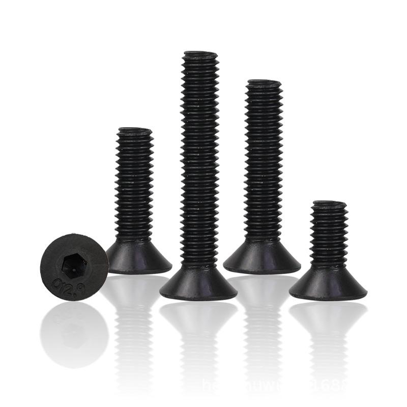 High-Strength DIN7991 Grade 12.9 Countersunk Hex Socket Head Cap Screws M3-M20 M8X14(5 pcs)