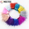 Feather2/5M 6cm Fringe Tassels for Skirt Latin Dress Feather Decorative Lace Trim Clothing Trimmings Fringes DIY Sewing Accessories