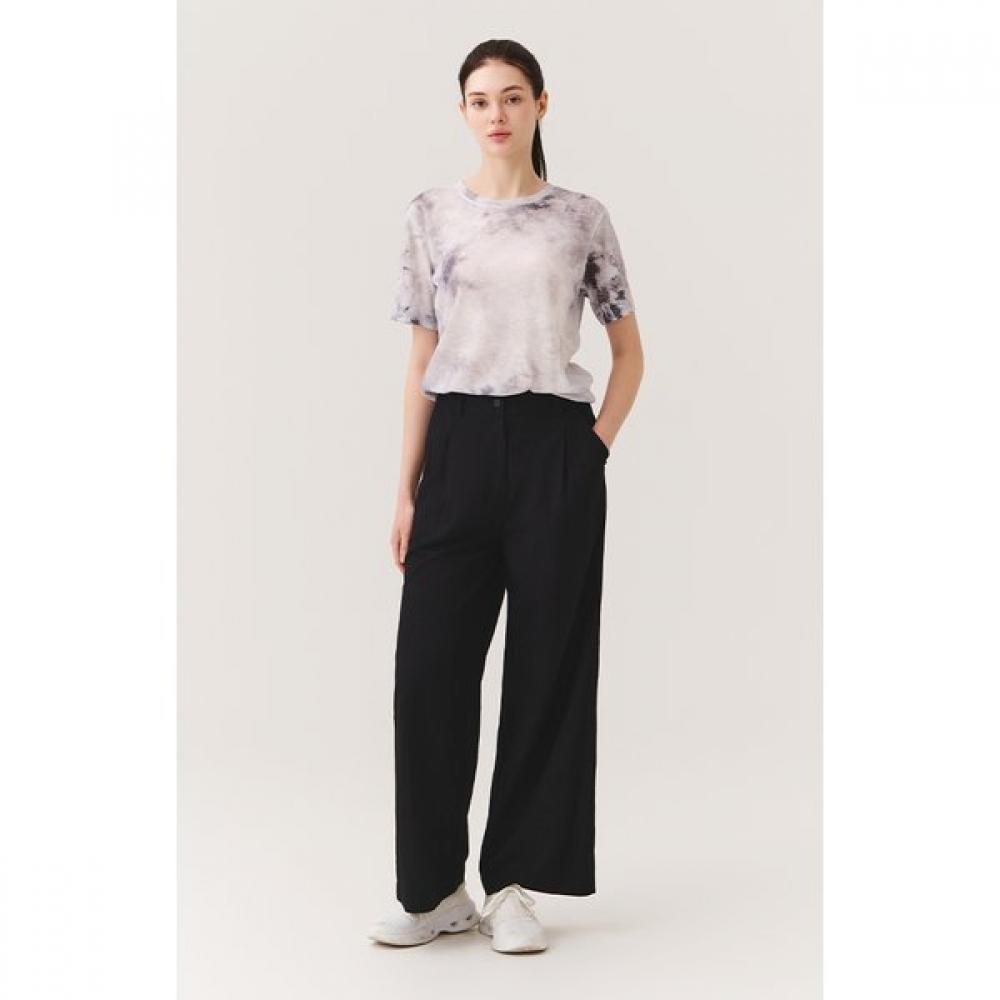 Huit Wide Fit Back Banded Pants Htwpn5k80t