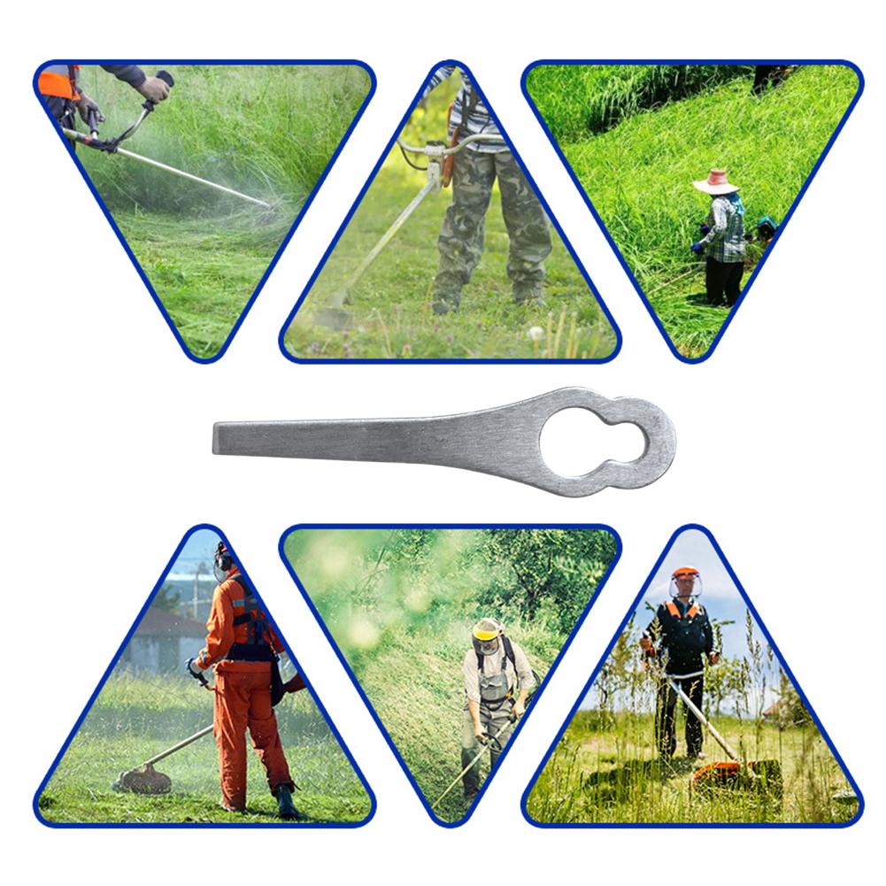 Grass Cutting Blade Set Trimming Replacement Blade Metal Blades Spare Parts Mowing Machine Blades Garden Power Tool Accessories