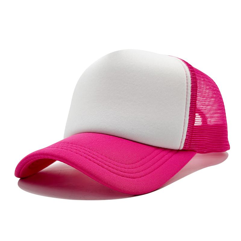 Wholesale High Quality Custom 3D Embroidery Sublimation Print 5-Panel Trucker Mesh Cap  Baseball Gorras Blank Foam Trucker Hat