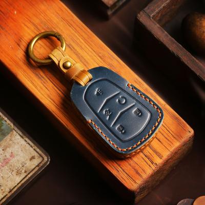 Applicable To Cadillac Car Key Cover Ct4ct6ct5 Genuine Leather Xt4 Cow Xt6 Protection Atxl High-end Xt5 Bag