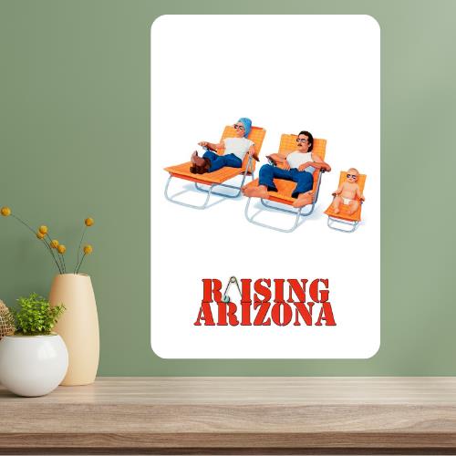 Raising Arizona Classic Movie Metal Poster Sign 20x30cm(7.8x11.8inch)