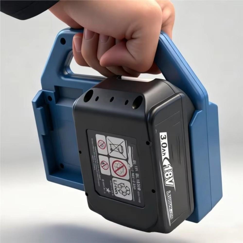Portable Lithium Battery Storage Rack Handheld Storage Basket Battery Portable Stand Battery Base Bracket for Makita 18V Battery