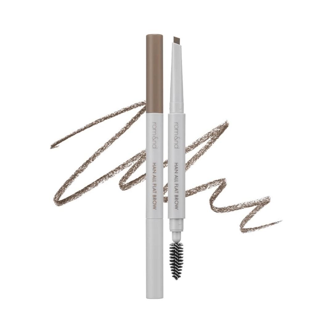 

rom&nd Han All Flat Brow C3 Modern Beige 0.17 g - eyebrow pencil, cool ash beige