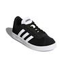 (GS) adidas VL Court 2.0 J 'Black White' Kids' DB1827
