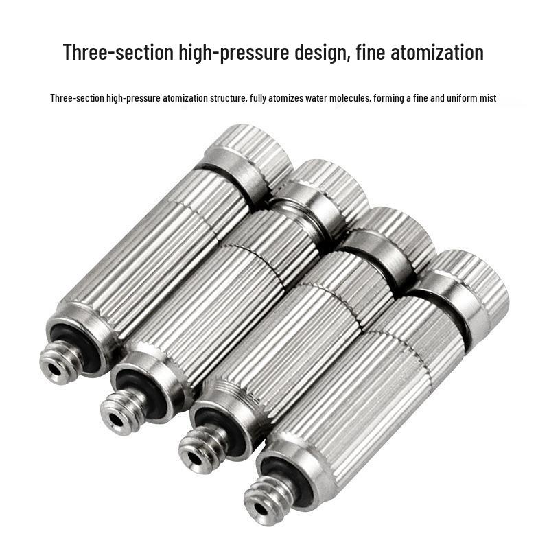 High-Pressure Dust Removal Humidifier Spray Nozzle with Anti-Drip Filter