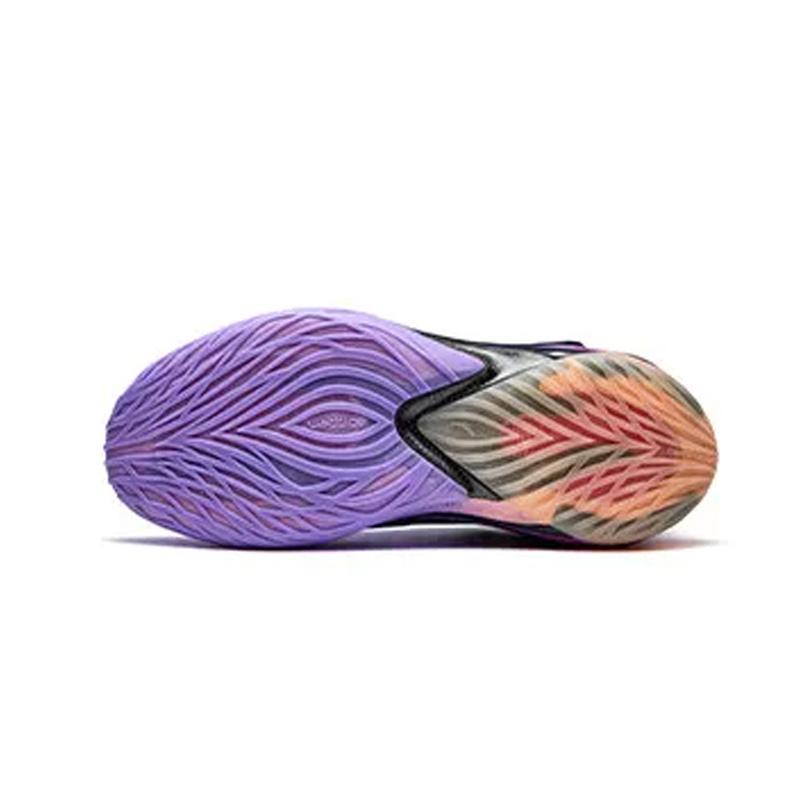 Anta Crazy Tide 8 Pro Fashion Trend Shock Absorption Low Top Basketball Shoes Men sneaker Purple 112631116-5