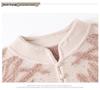 Mom's Fleece Knitted Warm Sweater for Middle-Aged & Elderly Women - Thickened Autumn/Winter Base Layer