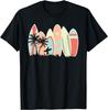Retro Vintage Surfboard Surfing Surfboarder Wave Surfer T-Shirt