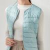 Women's 2025 Lightweight Collarless Down Vest - Short, Versatile, Fashionable Korean Style.
