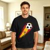 Unisex Spain Flag Graphic Spain Pride T Shirts Cotton Top Tees Summer Streetwear Short Sleeve Tshirt O Neck Hip Hop Tshirt
