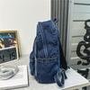 Džínový batoh Ležérní styl Unisex Školní taška Módní cestovní batoh