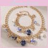Summer Beach Shell Charm Bracelet With Zinc Alloy Pendant For Womens Casual Wear