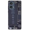 For Moto Edge 50 Fusion Case Silicone Space Animal TPU Soft Black Cover For Motorola Edge 50 Fusion Cases 50Fusion Cool TPUCover