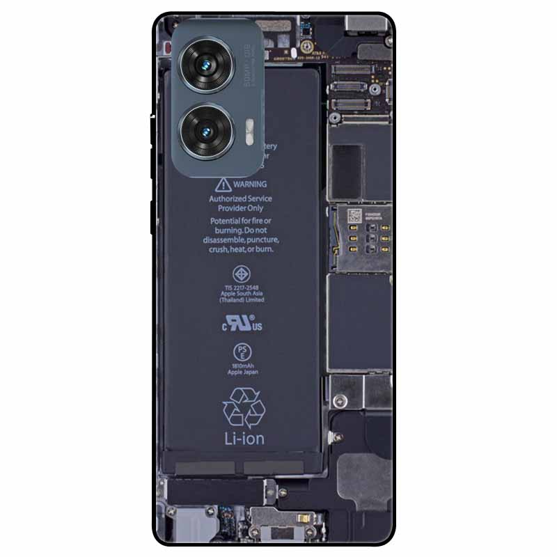 For Moto Edge 50 Fusion Case Silicone Space Animal TPU Soft Black Cover For Motorola Edge 50 Fusion Cases 50Fusion Cool TPUCover