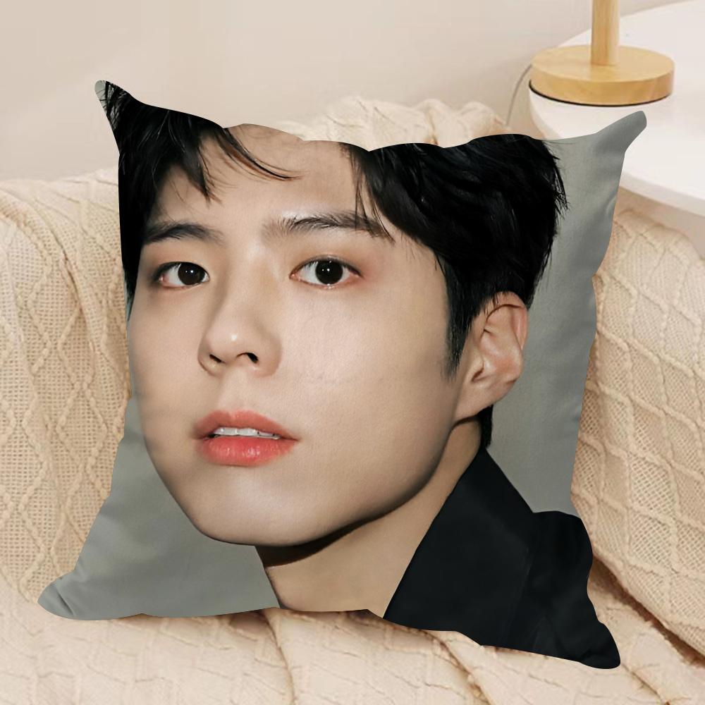 Park Bo - Gum Cushion Cover Soft Plush Fabric Double-Sided Printed Sofa Cushion Cover For All Seasons Home Decor Gift