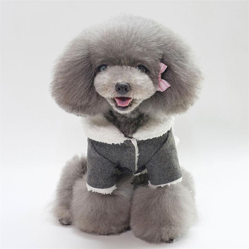 Small Dog Winter Coat Fleece Warm Pet Puppy Jacket for Small to Medium Breeds Teddy Dogs Pets Clothes GZW