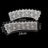 sales of 1-10 pieces Black and white embroidery hollowed out Shredded milk decoration DIY sewing lace accessories