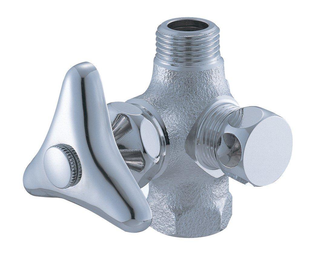 SANEI Straight Branch Light Size 13 (San-ei) [Sideways Faucet] Valve, Direction,