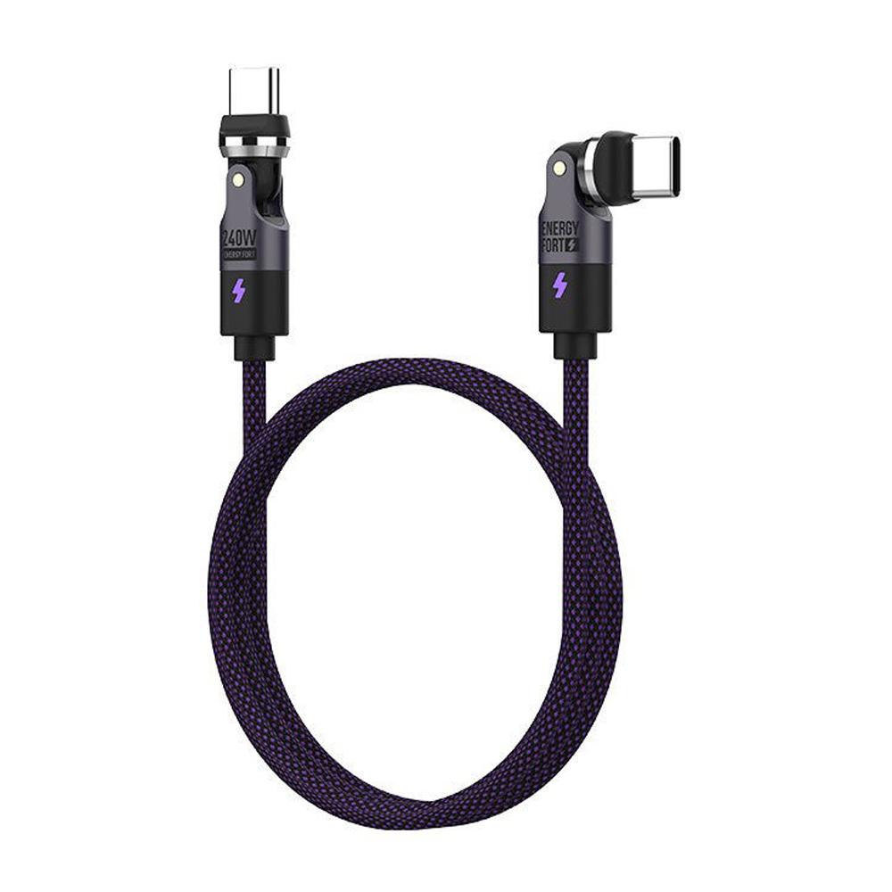 

SIKAI Type C to Type C Data Cable 240W High Power Fast Charging USB C Braided Wire for Phones/Tablets/Laptops