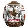 Herren-Sweatshirt mit lustigem Weihnachtsdruck, Langarm-Pullover