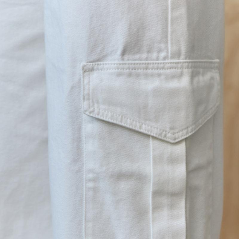 MAXZA Cargo Wide Denim Pants With Side Pocket Ze05ql003na