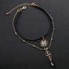 Casvno Choker Necklace, Women's, Layered Star Pendant Necklace Jewelry, Metal