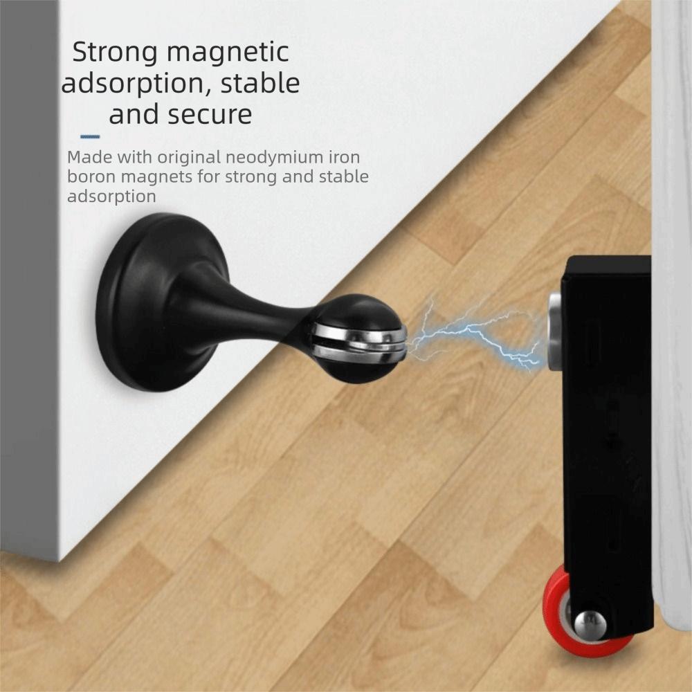 Anti Sagging Door Stop Pulley Silent Furniture Wheels Residential Use
