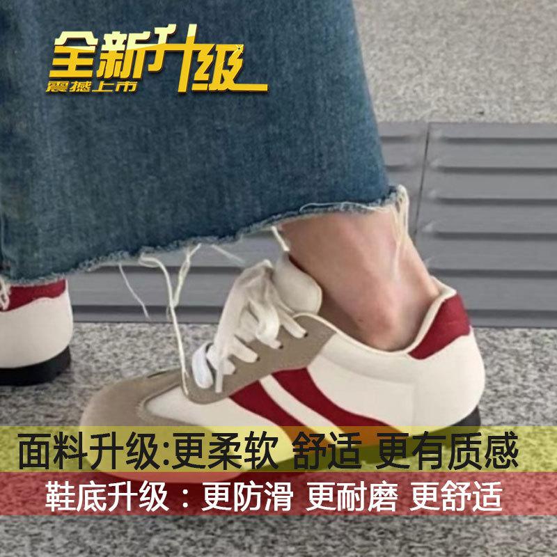 

Ретро универсальные легкие кроссовки на плоской подошве для женской осени 2025 года, новый тренд американской кэжуал обуви для скейтборда 40