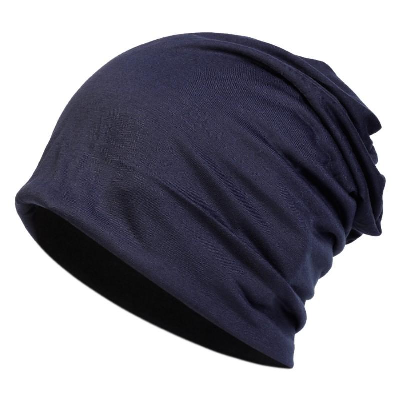 Unisex Knit Beanie Hat Soft Cotton Warm Winter Cap Men Women Casual Streetwear