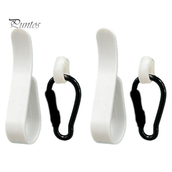1 Set Beach Bag U-shaped Hook Carabiner Mushroom Buckle Heavy Duty EVA Summer Beach Tote Hole Handbag Hanger Accessories Kit
