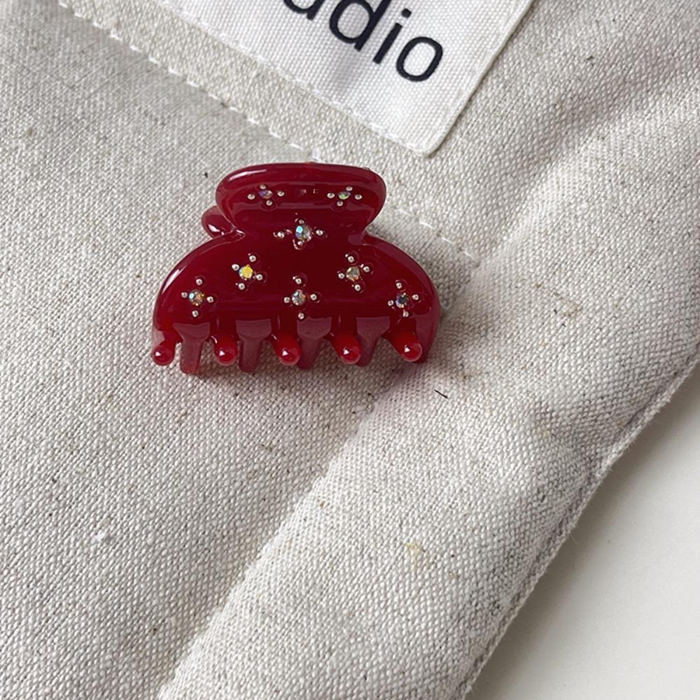 Babysbreath Acetate Hairpin Crystal Mini Hair Claw Personalized Rhinestone Hair Clip  Girls