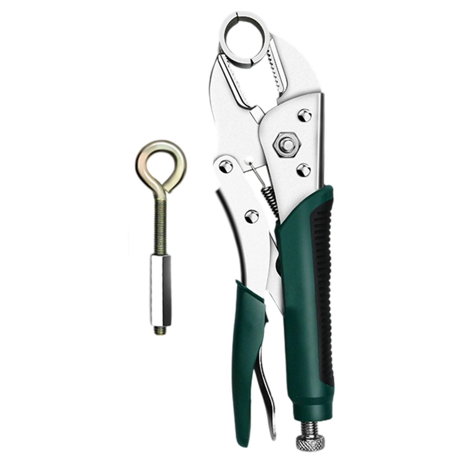 

Ключ для труб напольного отопления из высокоуглеродистой стали с безсварочной конструкцией, ширина раскрытия губок 6 см для эффективного монтажа и обслуживания B