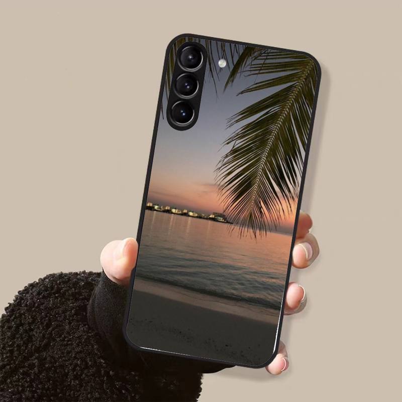 

Чехол для телефона Coconut Tree для Samsung Galaxy S7 Edge Plus S9 S20Plus S20ULTRA S10lite S225G S10 GalaxyS21S30