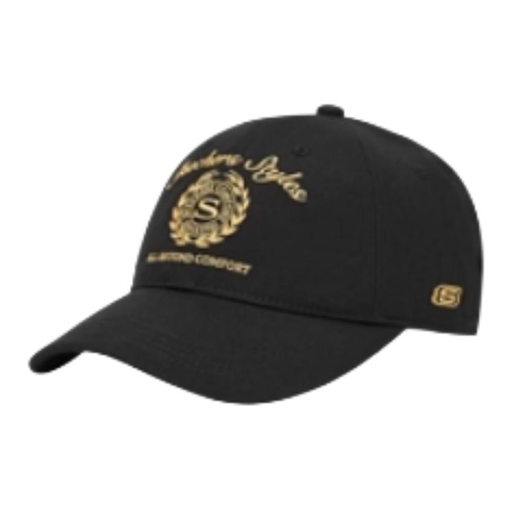 Skechers Classic Embroidered Baseball Cap Unisex caps Carbon-Black L325U065-0018 M