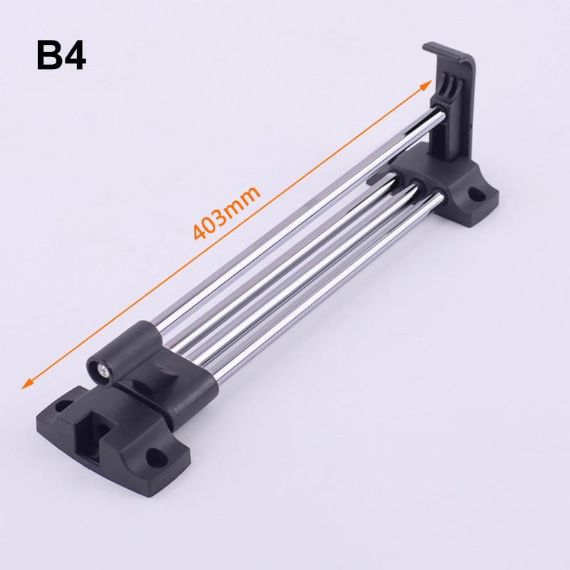 Retractable Closet Wardrobe Rail Clothes Hanger Towel Coat Racks Rod Space Saving Pants Tie Storage Shelf Closet Organizer