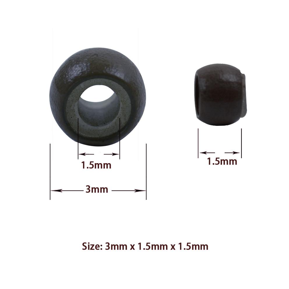 Set de instrumente pentru clești de păr 200 buc 3,0 mm micro inele din silicon Legături mărgele Clește de păr Înfilător cu ac