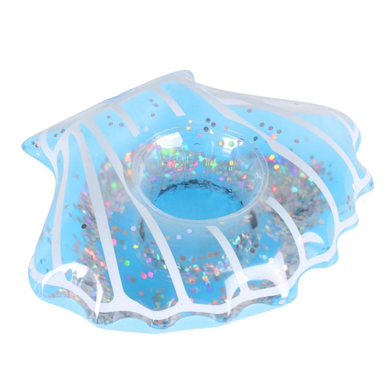 1Pcs Floating Cup Lnflatable Flamingo Beverage Cup Holder Swimming Pool Coaster Floating Device Pink Toy Beverage Holder